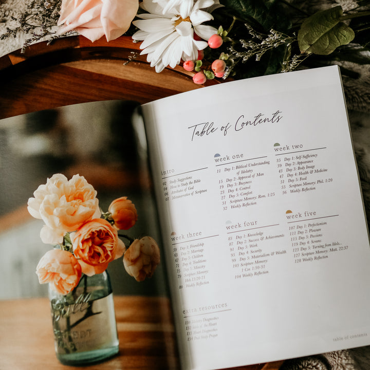 More Than Anything: Loving God Above Everything Else is open to the Table of Contents