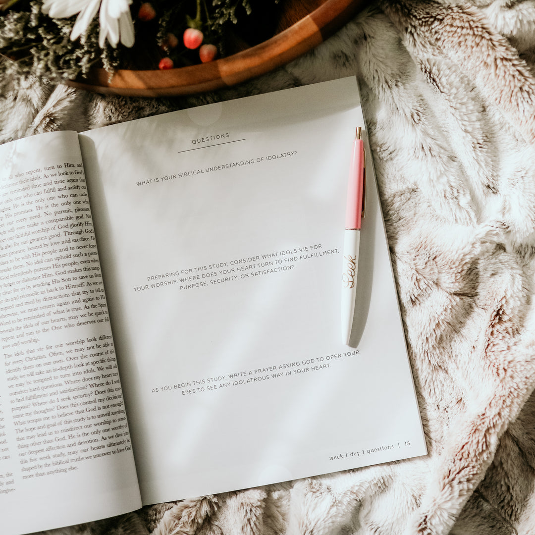 More Than Anything: Loving God Above Everything Else is open to Week 1 Day 1 questions page 