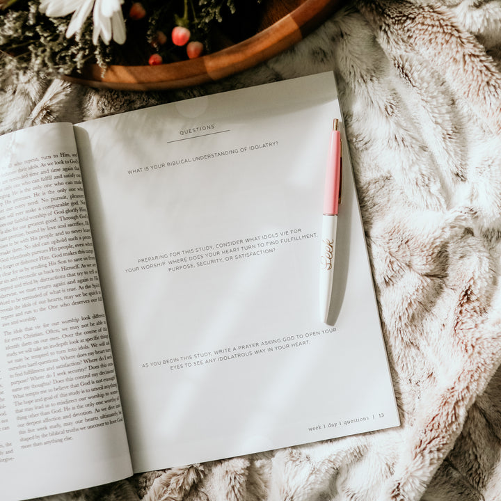 More Than Anything: Loving God Above Everything Else is open to Week 1 Day 1 questions page 