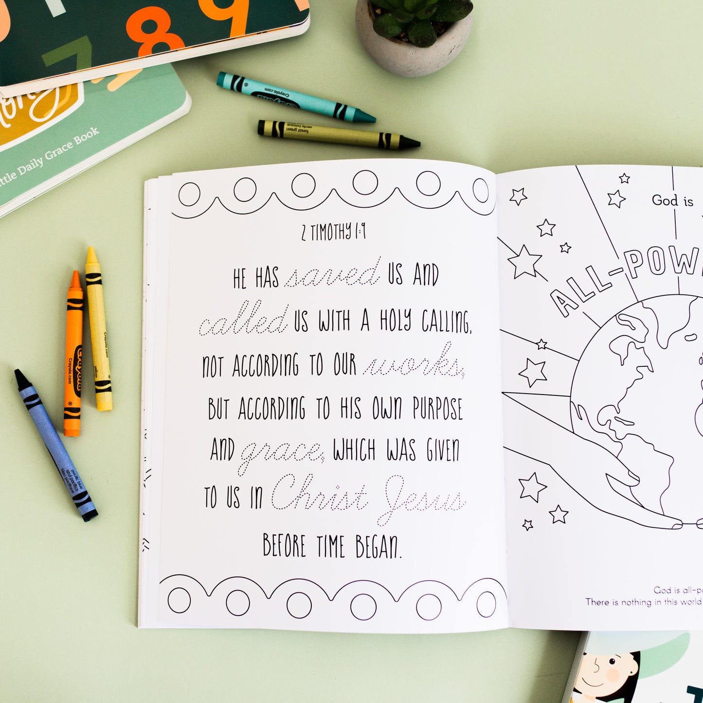 Our Great God - Kids Coloring Book