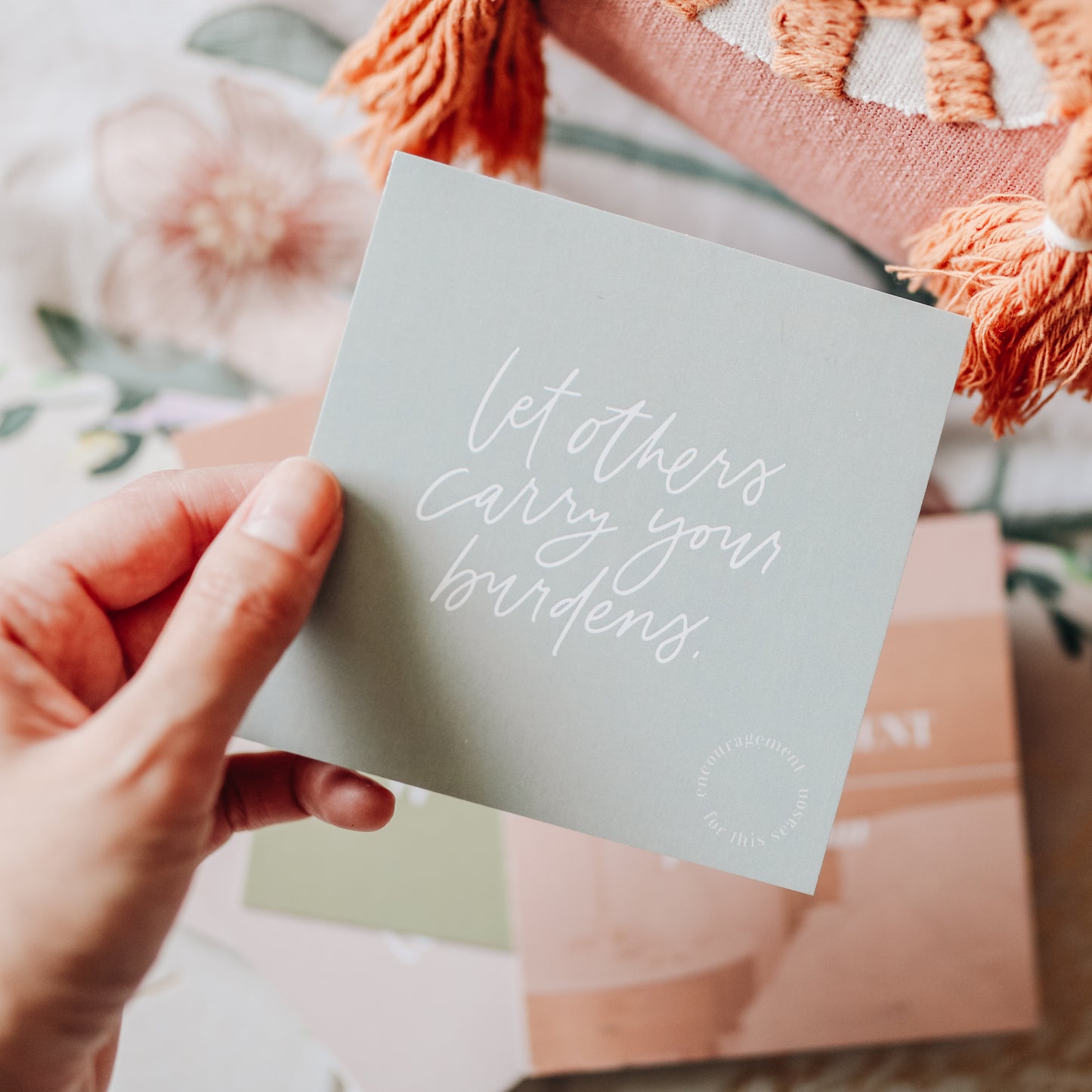 Encouragement for Postpartum Verse Card Set