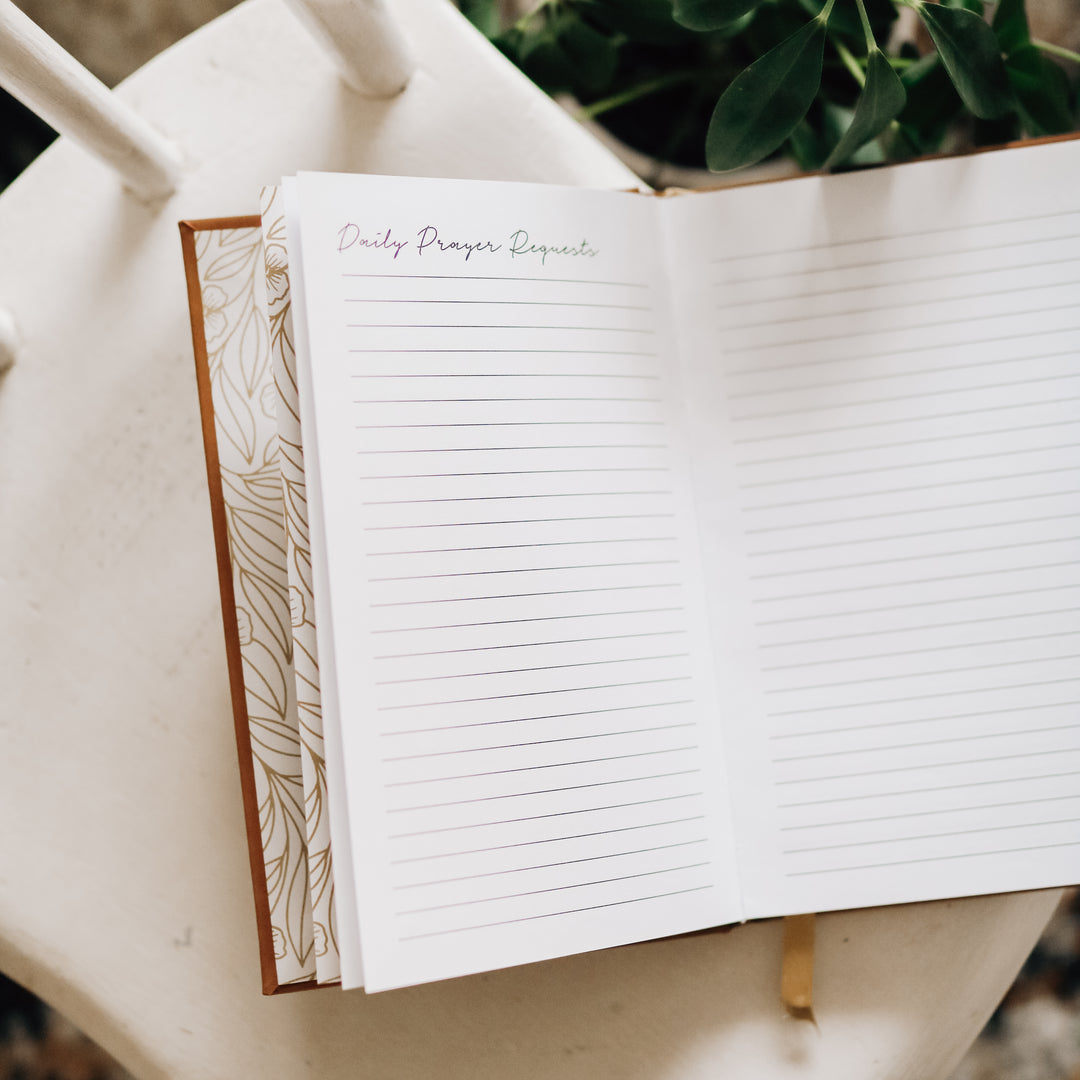 Retiring - Prayer Journal - Gold Foil