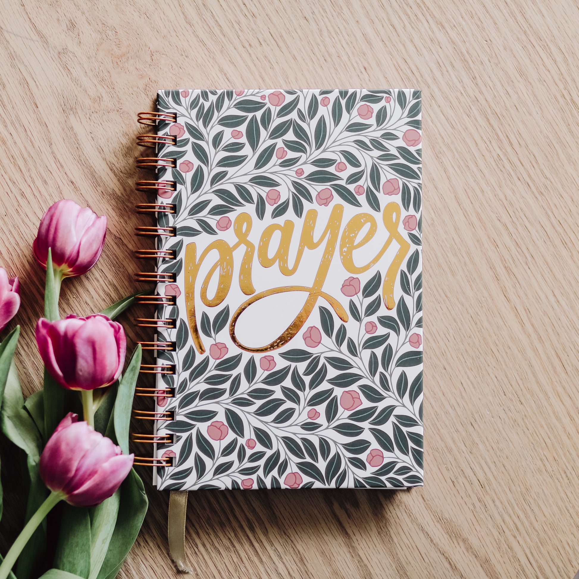 6-Pack Floral Themed Daily Prayer Journal for Women, Notebooks for Study,  5x8 in