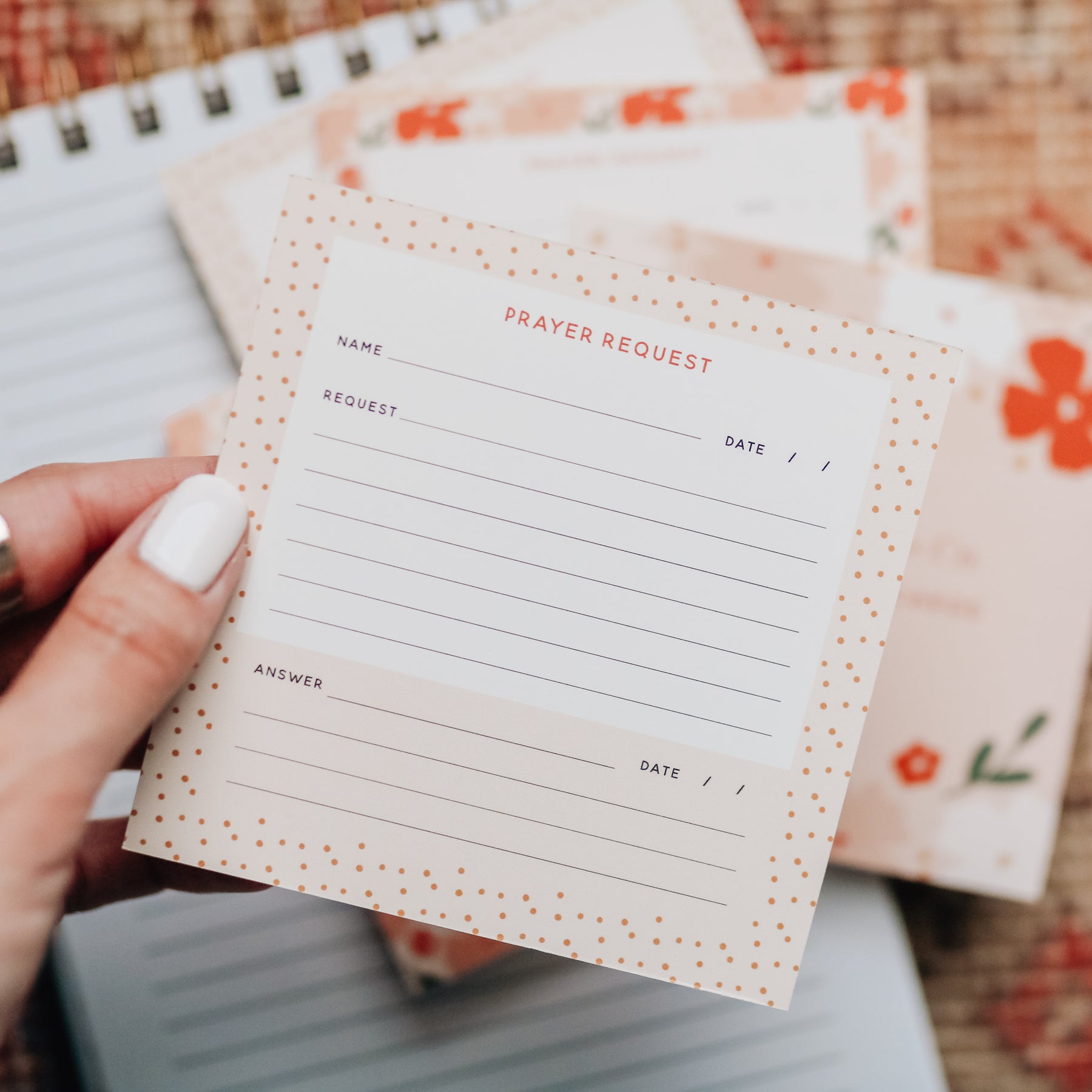 Prayer Request Cards - Summer Floral | TDGC – The Daily Grace Co.