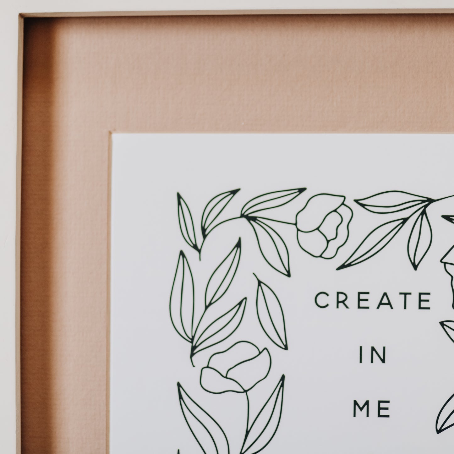 Clean Heart (Psalm 51:10) Print