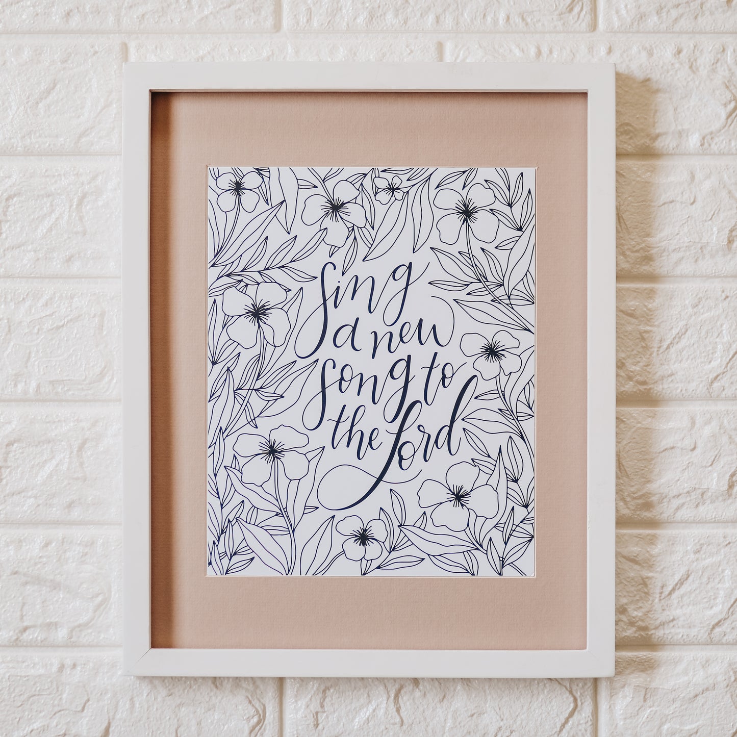 Sing a New Song Print