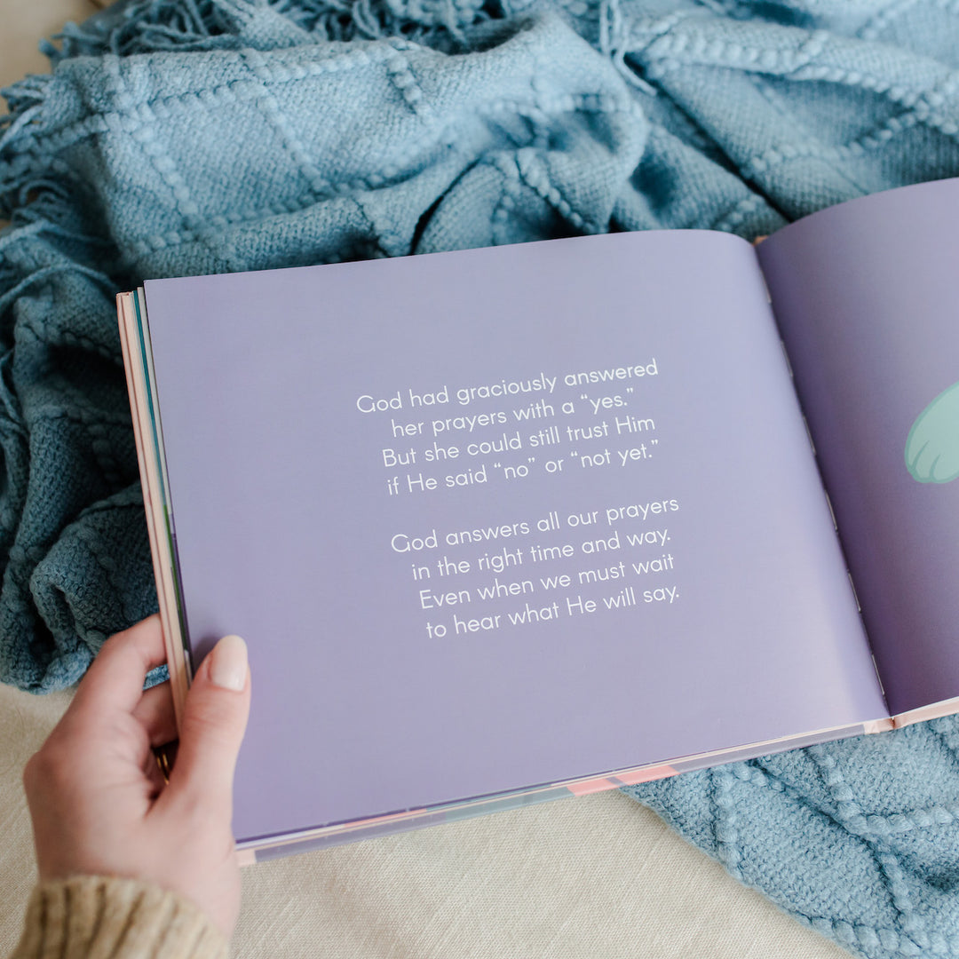 Sophia Learns To Pray - Kid's illustrated book about prayer inside page