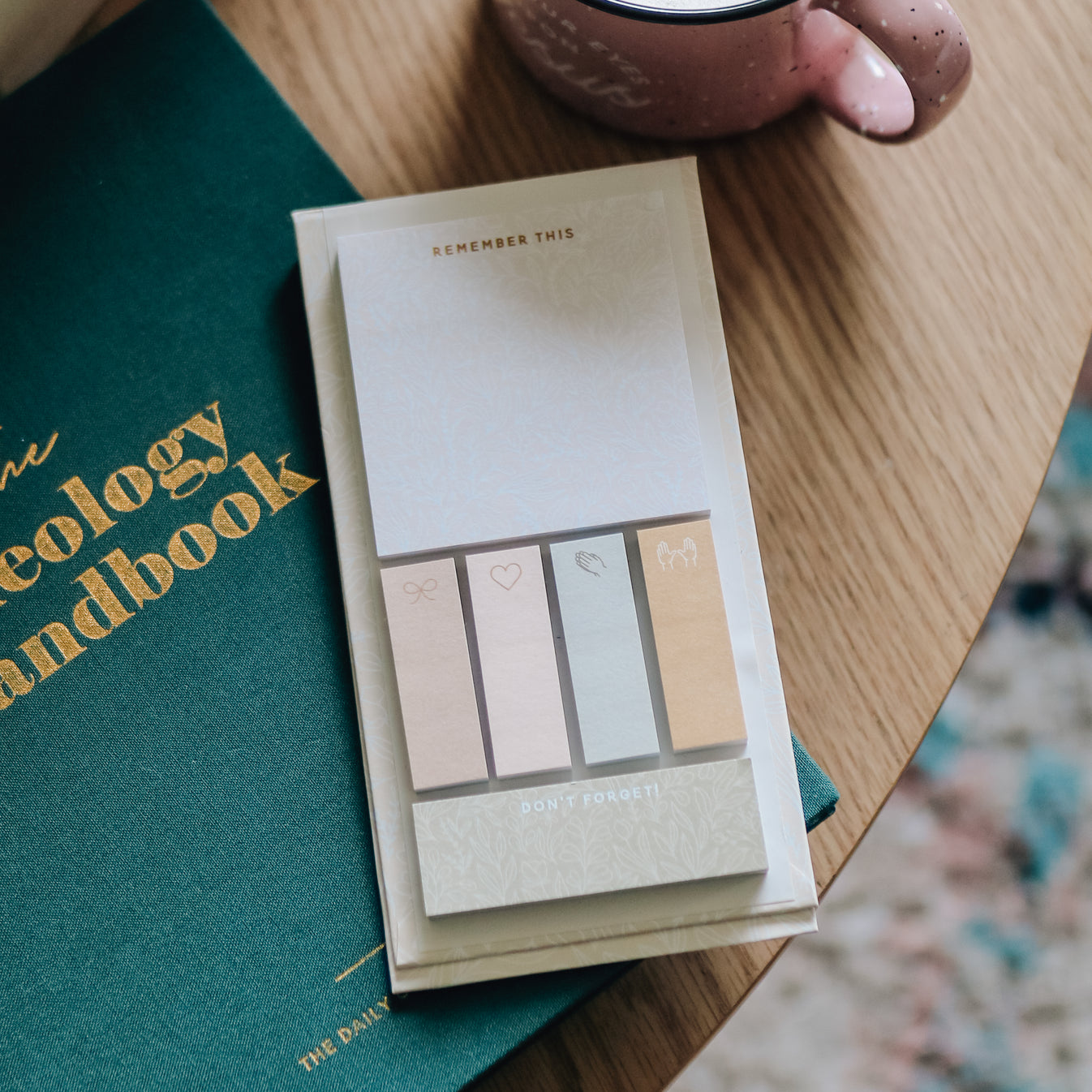 Blush Bible Study Stickies Set The Daily Grace Co.