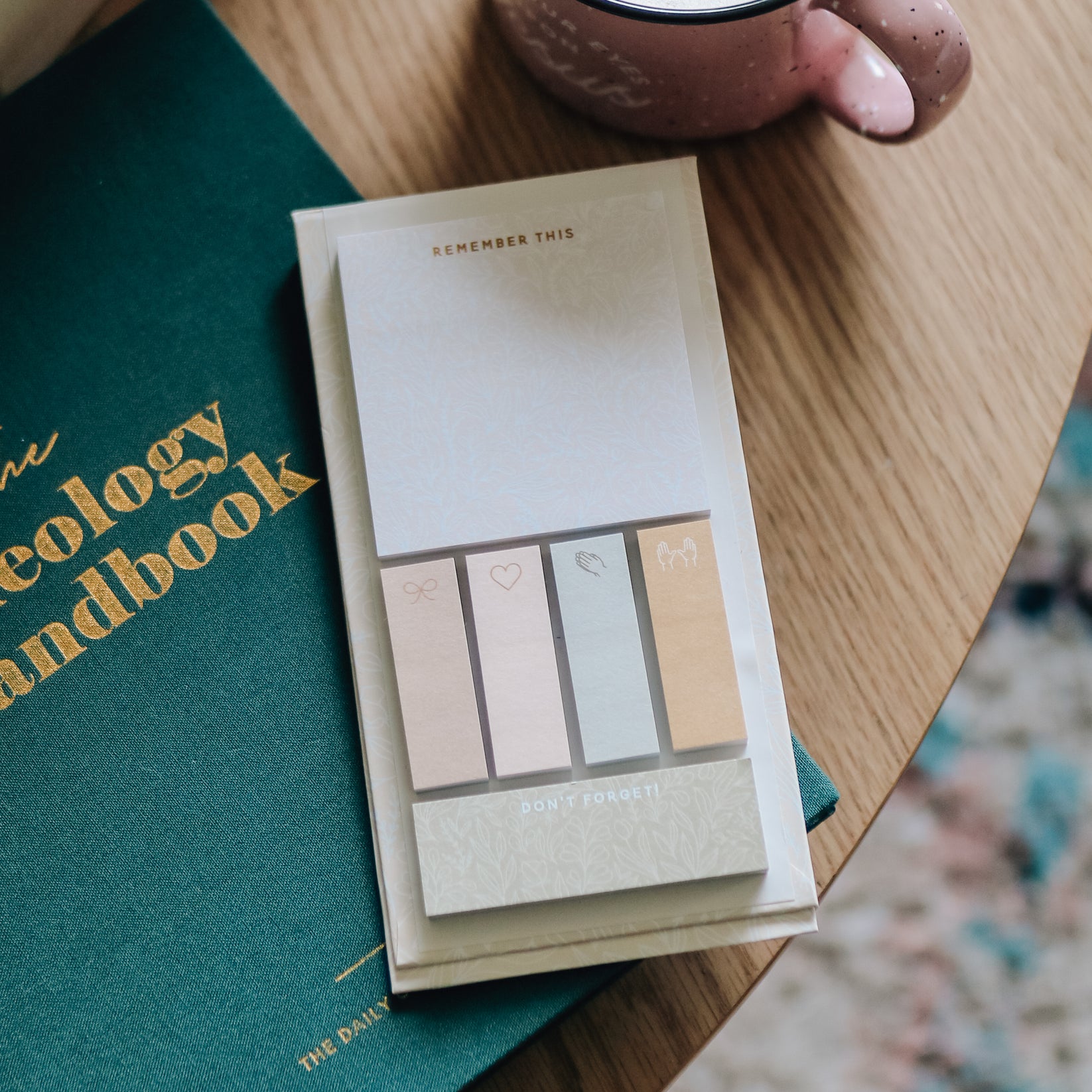 Blush Bible Study Stickies Set The Daily Grace Co.