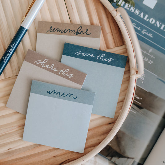 Callout Sticky Notes - Almond Blossom – The Daily Grace Co.