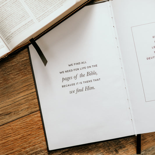 The Story of Redemption Journal | Vol. 1 - Black