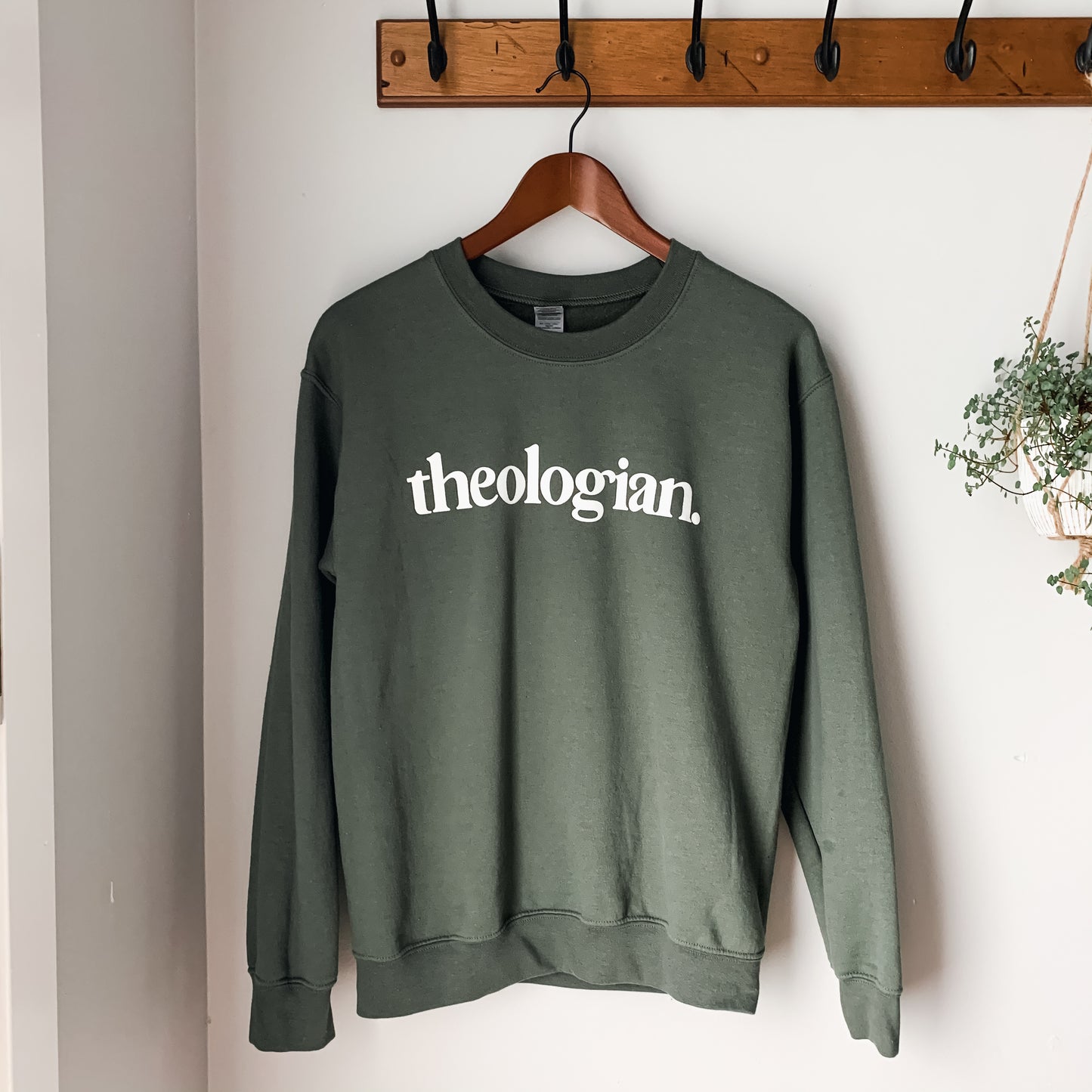 Theologian Sweatshirt - Olive