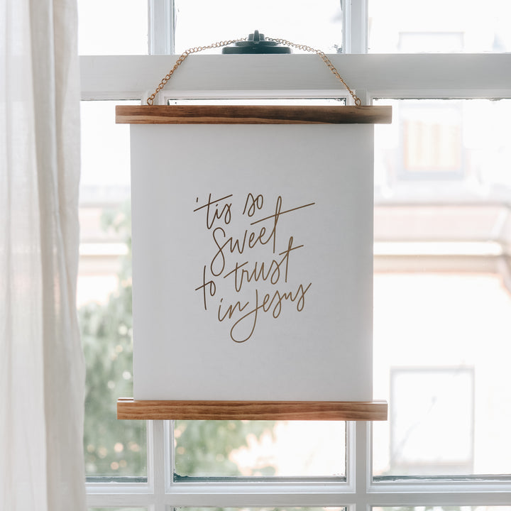 'Tis So Sweet Gold Foil Print | TDGC