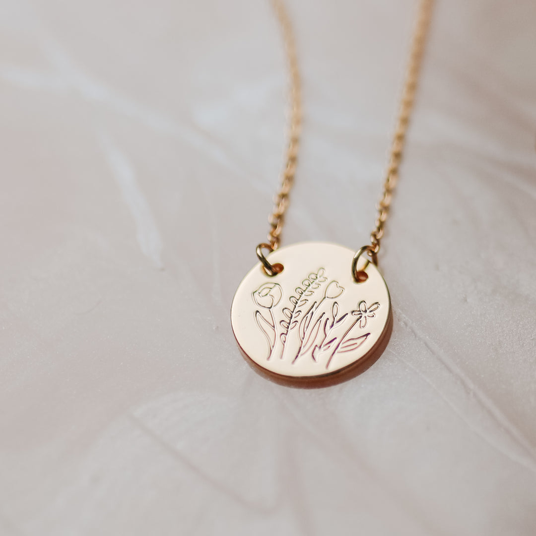 Slightly Imperfect - Wildflower Necklace