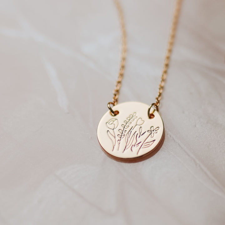 Slightly Imperfect - Wildflower Necklace