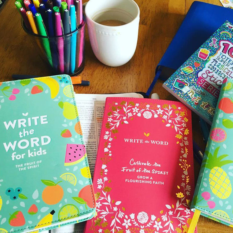 Write the Word - Life Goals - Cultivate What Matters - Fruit of the Spirit - Grow a Flourishing Faith Journal - Quiet Time - Word of the Day - Write Scripture - Verse of the Day - Faith